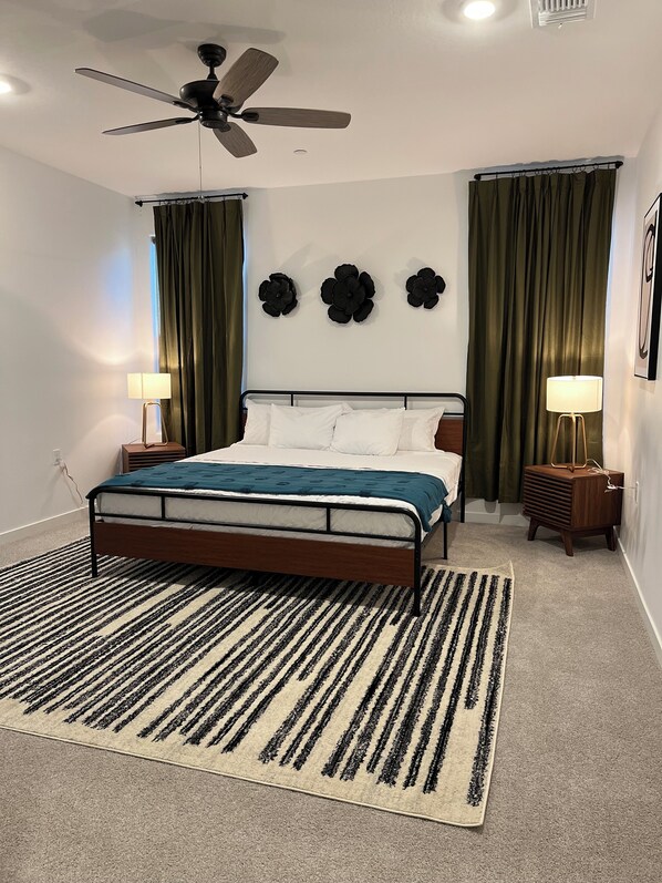 2 bedrooms, iron/ironing board, travel cot, free WiFi