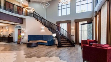 Sala de estar en el lobby