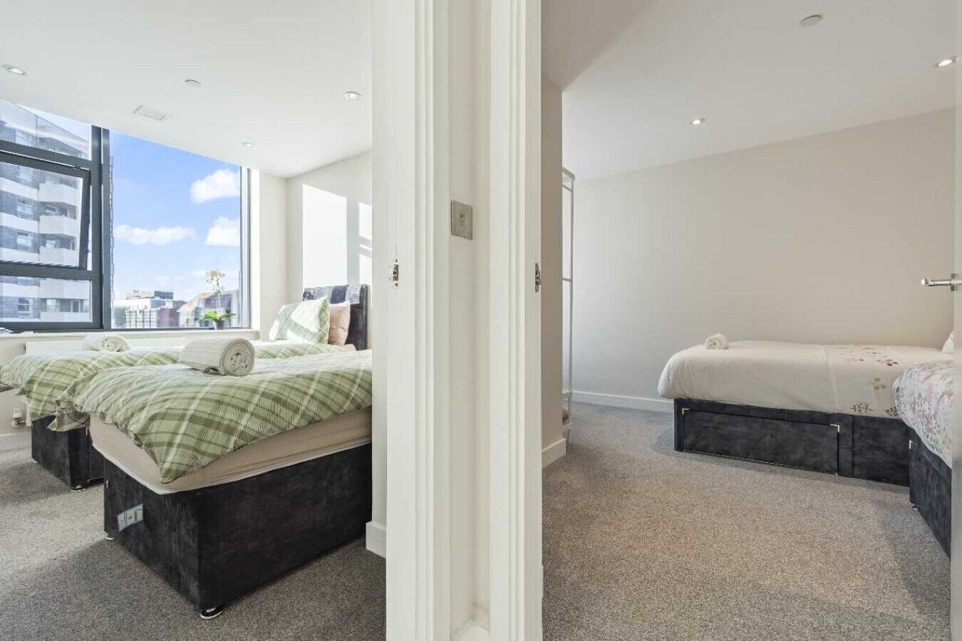 2 Schlafzimmer, Schreibtisch, Bügeleisen/Bügelbrett, kostenloses WLAN