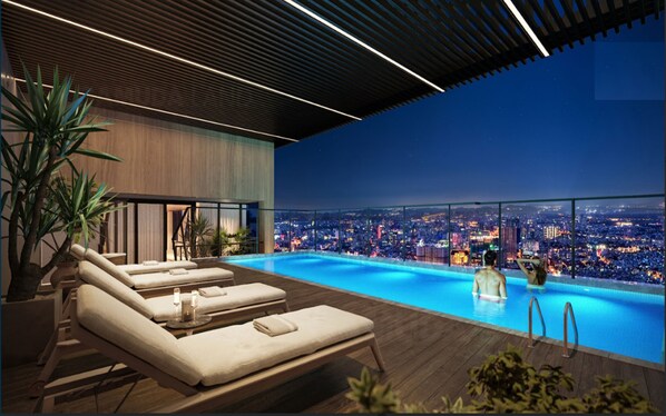 Outdoor pool - Lexington Residence Luxury Vacation (Ho Chi Minh City)