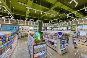 Blick von der Unterkunft