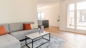 Loftsleilighet – superior, privat bad | Lounge