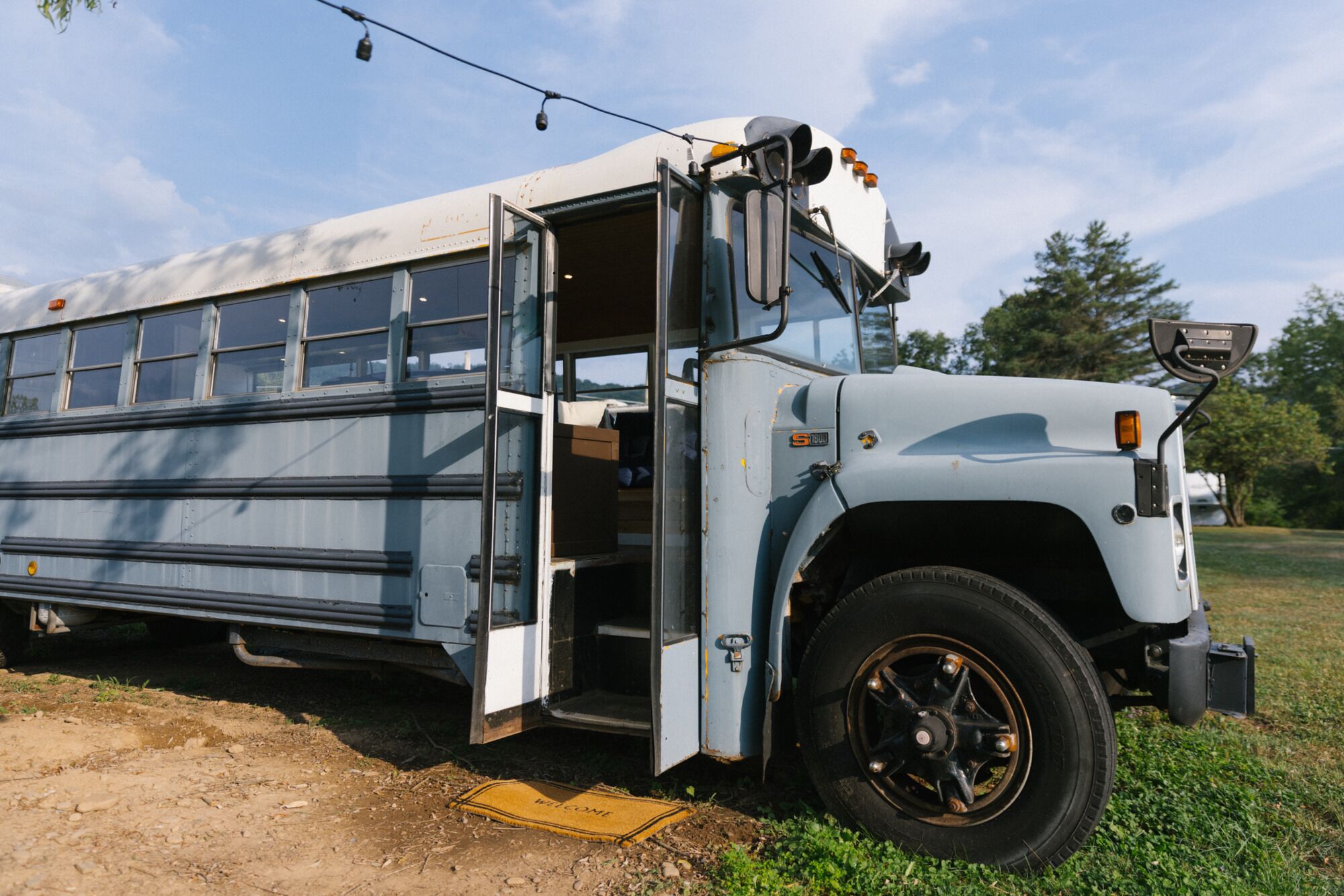 Route 6 Campground presents: Tiny home | One bedroom Schoolbus