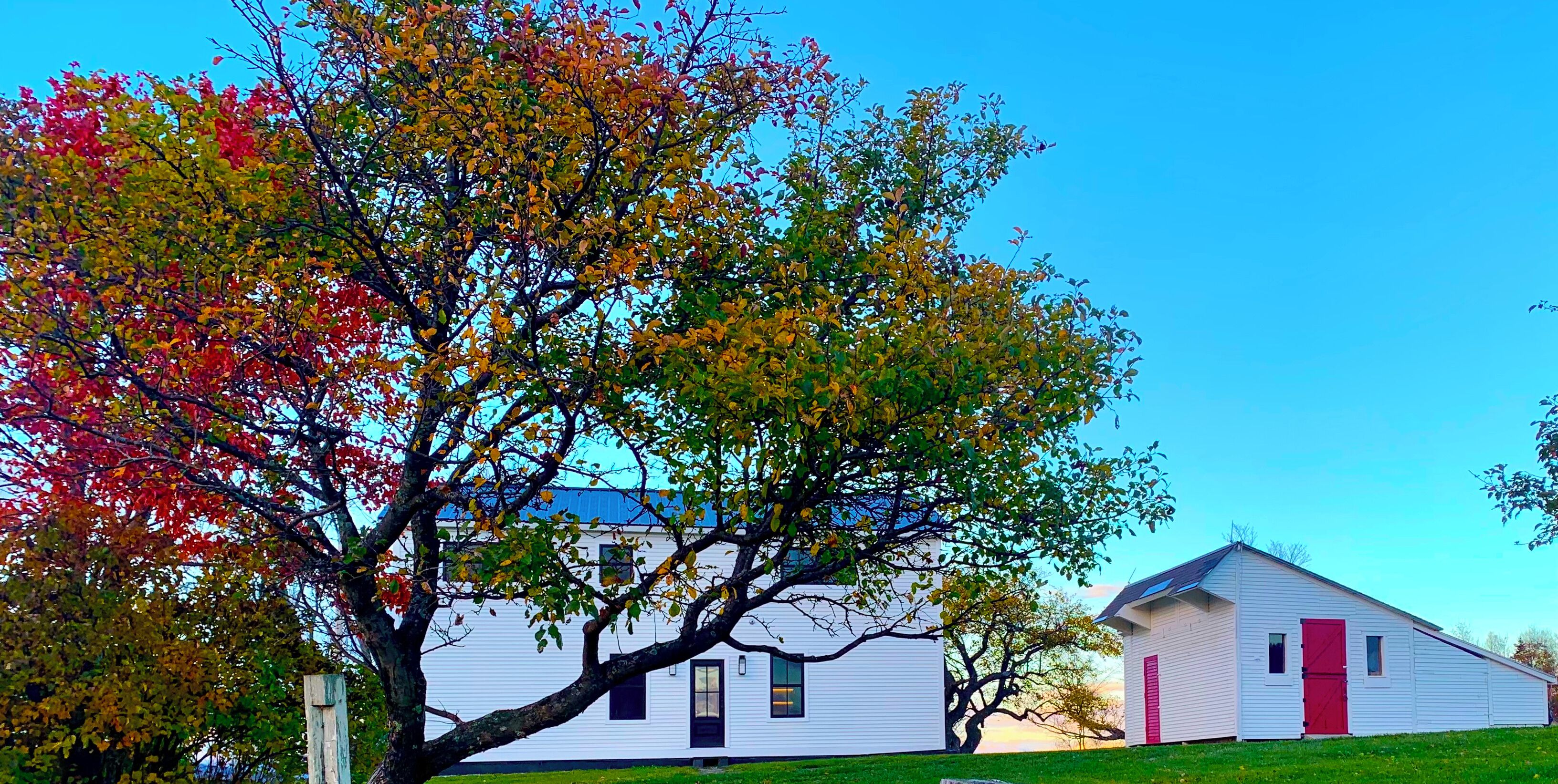 Apple Tree Farmhouse in Warren, Vermont