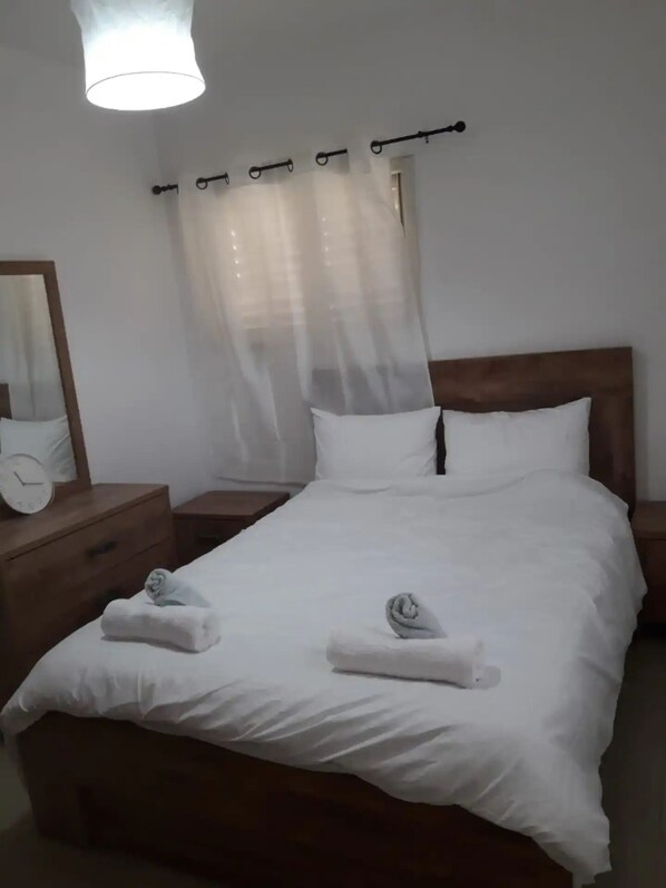 1 bedroom, bed sheets - My warm corner (באר שבע)