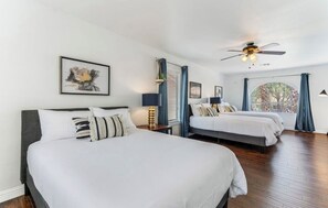 5 bedrooms, iron/ironing board, free WiFi, bed sheets