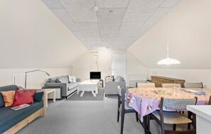 DVD player, foosball, stereo