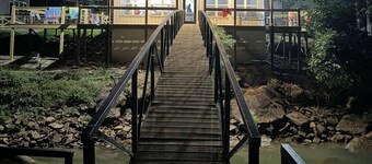 New REDEEMED Lakehouse. Walk out the front door to the dock