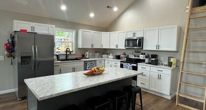 New REDEEMED Lakehouse. Walk out the front door to the dock