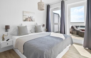 2 bedrooms, iron/ironing board, travel crib, free WiFi