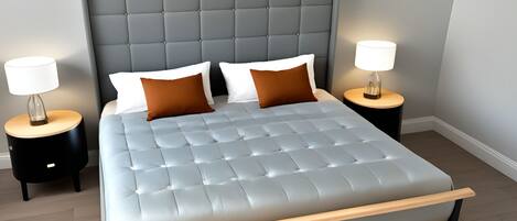 1 室のベッドルーム、WiFi、ベッドシーツ