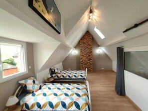 4 chambres, lit parapluie, Wi-Fi gratuit