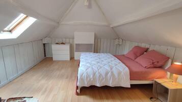 2 chambres, lit parapluie, Wi-Fi gratuit