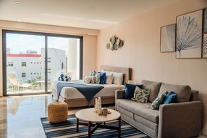 Standard Studio | Living area - Coco beach by Casago (Playa del Carmen)