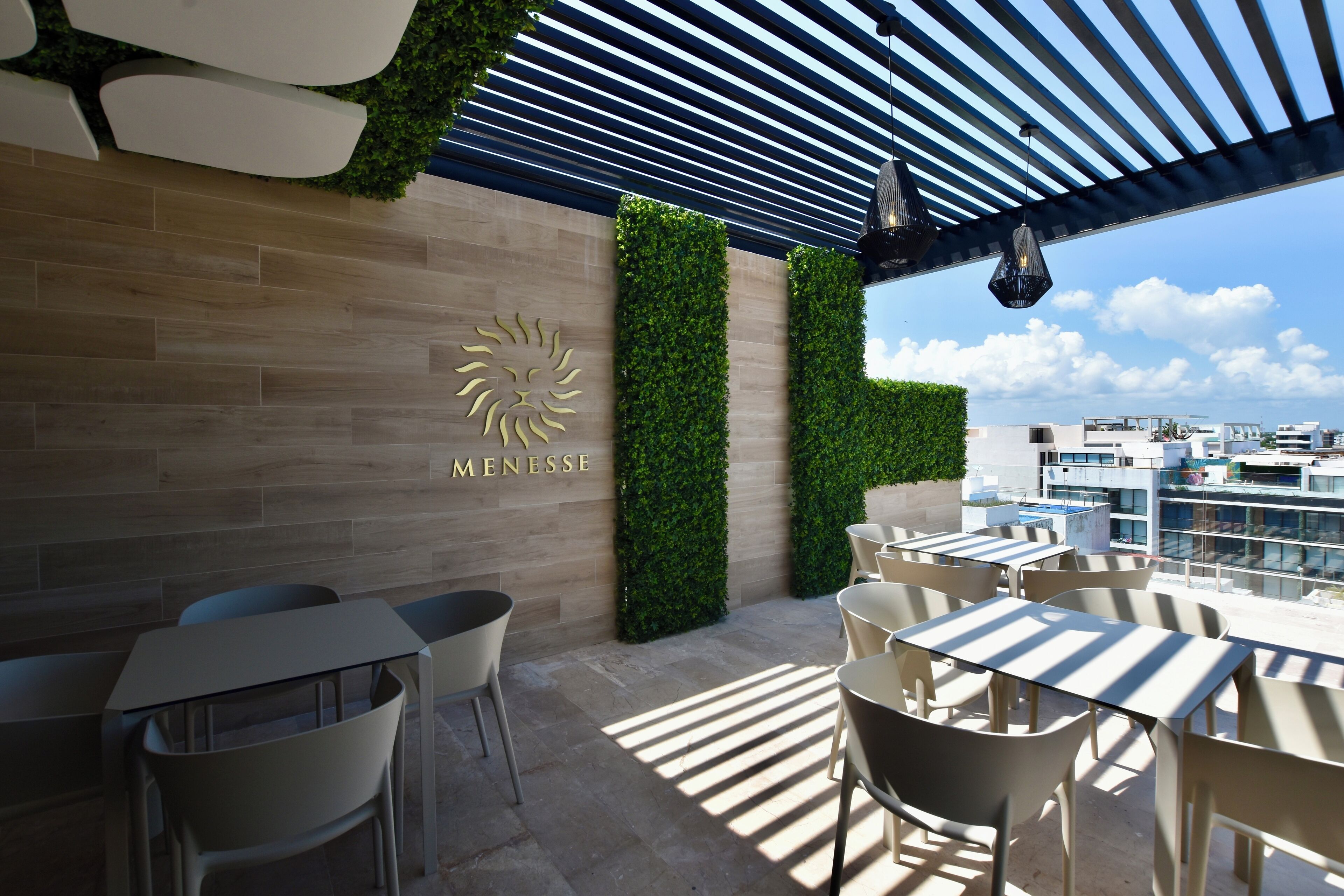 Terrasse sur le toit