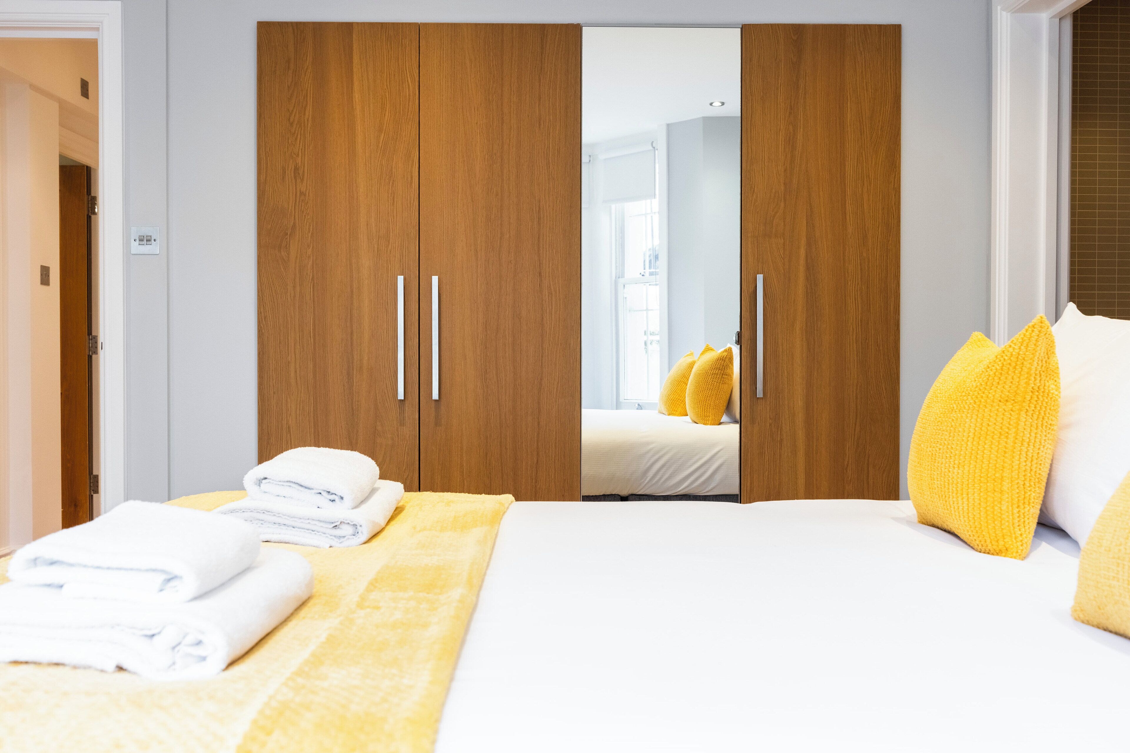 2 bedrooms, iron/ironing board, travel crib, WiFi