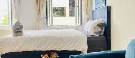 2 chambres, draps fournis