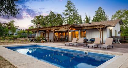 Russian River Wine Country Retreat Near Healdsburg: Heated Pool & Gas Fireplace