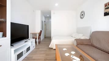 1 Schlafzimmer, kostenloses WLAN, Bettwäsche, Rollstuhlgeeignet