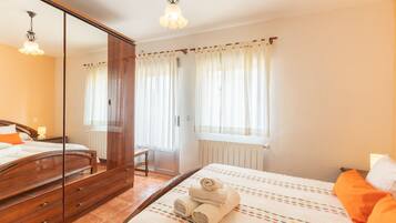 3 camere, ferro/asse da stiro, lenzuola