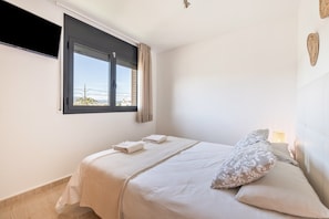 2 Schlafzimmer, Bügeleisen/Bügelbrett, kostenloses WLAN, Bettwäsche