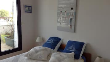 2 Schlafzimmer, Bügeleisen/Bügelbrett, kostenloses WLAN, Bettwäsche