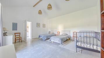 3 slaapkamers, beddengoed