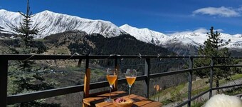 Apartment 'Grand Cerf - Albiez Montrond' with Mountain View, Private Terrace and Wi-Fi