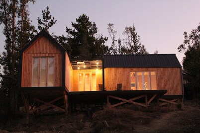 Charming bungalow with a beautiful view and WiFi in La Vega de Pupuya