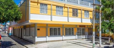 Fassade der Unterkunft