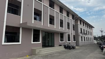 Façade de lâhĂ©bergement