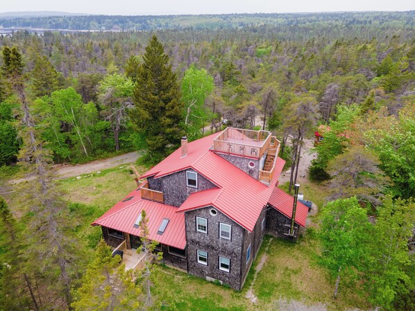 Exterior - Sand Cove House - privacy, space and natural beauty (Prospect Harbor)