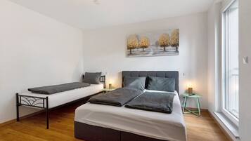 1 soveværelse, gratis Wi-Fi, sengetøj, adgang for kørestole