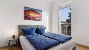 2 soveværelser, gratis Wi-Fi, sengetøj