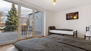 2 soveværelser, gratis Wi-Fi, sengetøj, adgang for kørestole