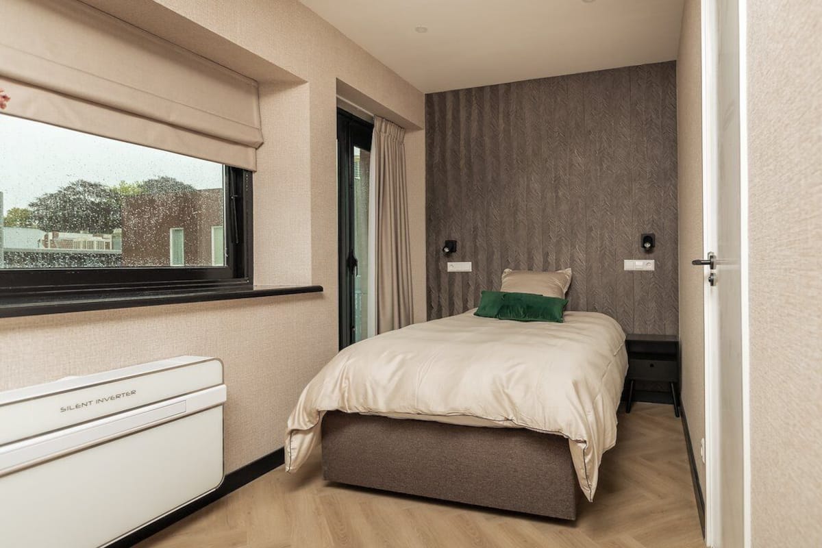 In-room safe, desk, laptop workspace, blackout curtains