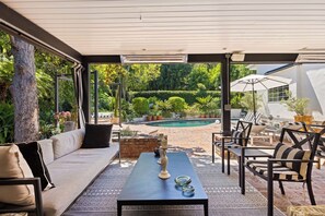 Outdoor dining - Outpost Hideaway | Pool & Spa! by Colby & Conrad (Los Angeles)
