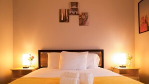 3 habitaciones, wifi gratis y ropa de cama