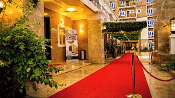 Fachada de la propiedad