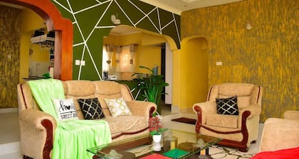 3-bedroom bungalow in brilliant Nakuru with Highspeed WiFi & Top-Notch Security.