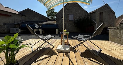 Maison indĂ©pendante au cĆur du vignoble avec animaux admis