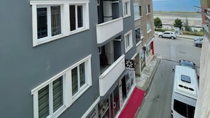 Overnatningsstedets facade