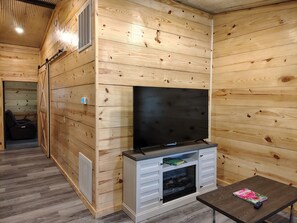 Kabin Deluks, 2 kamar tidur, difabel mobilitas, Bebas Asap Rokok | Area keluarga