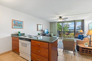 Leilighet, 1 soverom | Eget kjøkken | Kjøleskap, ovn, oppvaskmaskin og kaffetrakter/tekoker