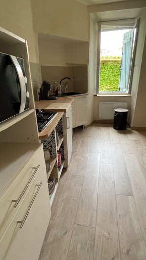 Mikrovågsugn och spishäll