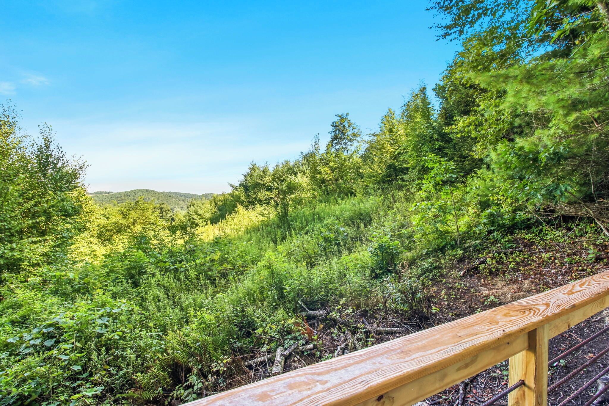 Vue depuis l’hébergement