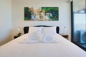 2 soverom, strykejern/-brett, wi-fi og sengetøy