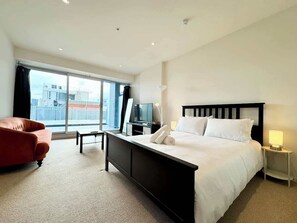 1 chambre, fer et planche à repasser, Wi-Fi, draps fournis