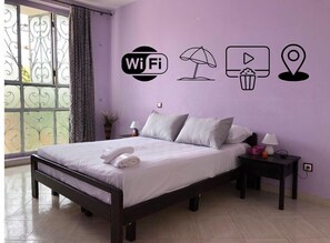 1 habitación, wifi y ropa de cama 