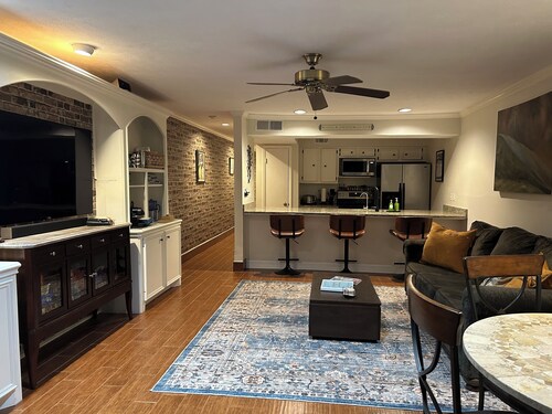 On Walden Cove, ground floor condo with king bed. 